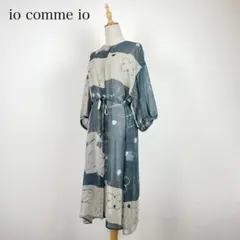 io comme io シアー ワンピース 花柄のサムネイル