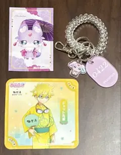 マシュタン カード ポチタン キーホルダー ジェット先輩 コースター