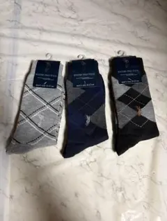 WESTERN POLO TEXAS メンズソックス 3足セット