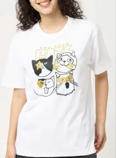 グラニフ　ザ フォーキャッツ フェイス｜Tシャツ　Lサイズ