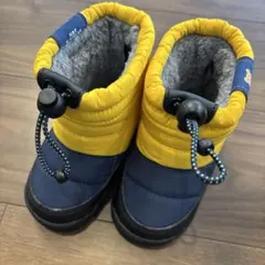 HOT BISCUITS 防水ボアブーツ ネイビー/イエロー