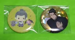 呪術廻戦 夏油傑 缶バッジ サンリオ コラボ ルロロマニック ホログラム