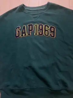 GAP 1969 トレーナー Mサイズ ダークグリーン