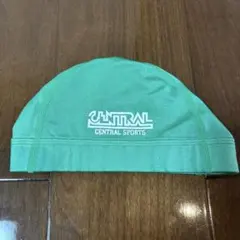 CENTRAL SPORTS 水泳帽 緑