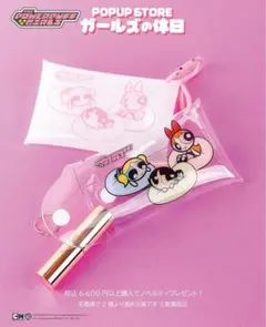 パワーパフガールズ 透明ポーチ　ノベルティ