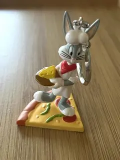 ルーニー・テューンズ　キーチェーン　フィギュア ピザコレクション　レトロ