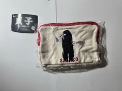 貞子 怖かわ刺繍ポーチ E