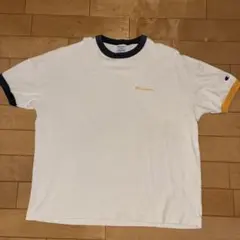 Champion メッシュ Tシャツ ホワイト L