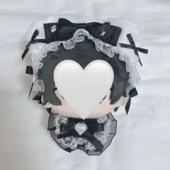 ぬい服 ヘッドドレス スタイ ちびぐるみ 黒