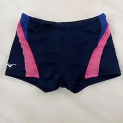 スウィンMizuno 水着 140 ネイビー/ピンク