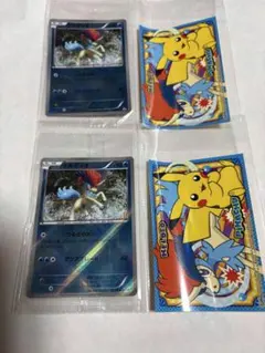 ケルディオ　162/BW-P PROMO 未開封プロモカードとステッカーセット ケルディオ 162/BW-P PROMO 未開封プロモカードとステッカーセット