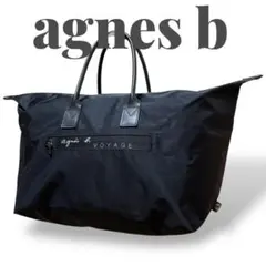 未使用級✨アニエスベー　ボストンバッグ　牛革　ブラック　南京錠　A4可　肩掛け可 agnes b.】アニエスベー VAS21－08 2way ボストンバッグ (Agnes b