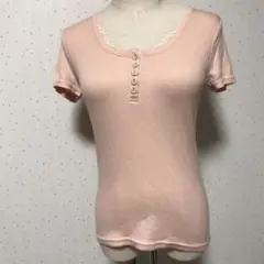 Michel klein半袖セーター新品未使用レーヨン75%混