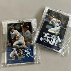 【未開封】 ホークス 周東 選手 キーホルダー 2種 セット