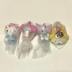 サンリオキャラクターズ GRWMマスコットチャーム 4点セット ガチャ