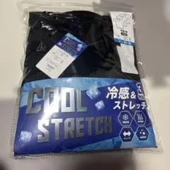 （19）COOL STRETCH メンズ 半袖V首 3枚組 M