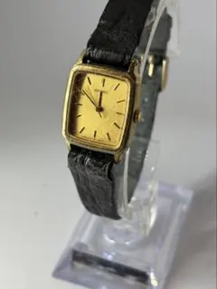 SEIKO アナログクォーツ腕時計 ゴールド稼働品