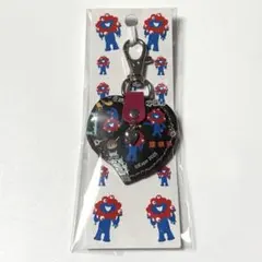 の*け様 EXPO2025 ミャクミャク 本革ハートキーホルダー 大阪 万博