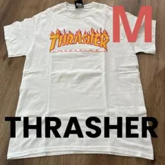 THRASHER MAGAZINE Tシャツ ホワイト Mサイズのサムネイル