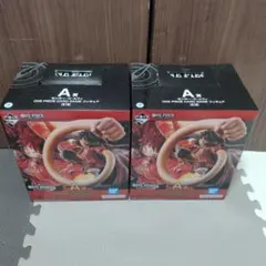 ワンピース　一番くじ　ルフィ　フィギュア　2個 未開封