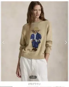 あ*む様 Polo Ralph Lauren 刺繍ロールネックセーター