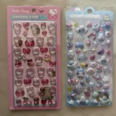 S*a様 ハローキティ　立体シール　3Dシール　2点セット