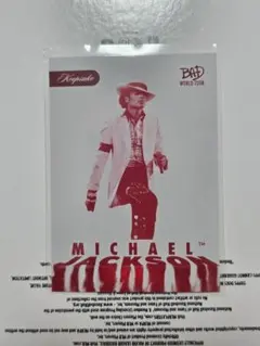 世界17枚限定】マイケル・ジャクソン トレーディングカード 211 - メルカリ