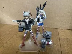 figma 艦隊これくしょん 艦これ 天津風 & 島風　塗装済み可動フィギュア