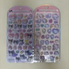 正規品　サンリオ　コットンパフィー　シール