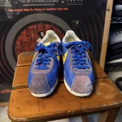 NIKE ナイキ クラシック コルテッツ ナイロン ロイヤルブルー イエロー