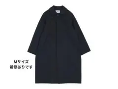 YAECA ステンカラーコート　ネイビー　ヤエカ