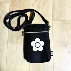 【美品】MARY QUANTスマホショルダーバッグ