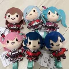 プロセカ ふわぷちマスコット MOREMOREMakingXmas 全種セット