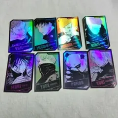 呪術廻戦 キャラクターズ ホロカード コレクション セット①