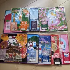 激レア！ハローキティ ご当地ミニタオル 10枚 まとめ売り - メルカリ