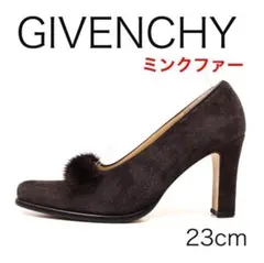 E5046-g1◾️ジバンシー　リアルミンクファー　パンプスのサムネイル