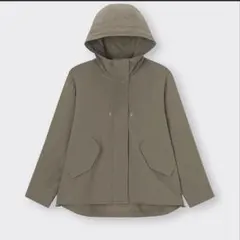 ＧＵレディース マウンテンパーカー ベージュ