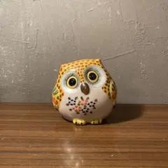 ロイヤルクラウンダービー フクロウ ペーパーウェイトフィギュア