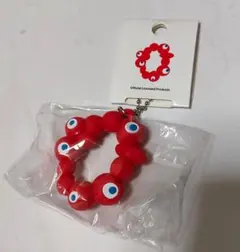 ②2025大阪関西万博 PVCマスコット ミャクミャクキーホルダー　ロゴマーク