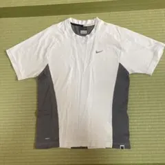 Nike スポーツTシャツ s ホワイト/グレー