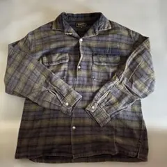 beamsネルシャツ　チェックシャツ　beamsheart ビームス　m