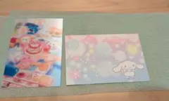 サンリオ　シナモロール　ポストカード　2点セット