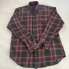 90s Polo by Ralph Lauren ボタンダウンチェックシャツ Lのサムネイル