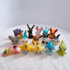 ポケモンキッズ　15個セット　指人形　ソフビ　フィギュア