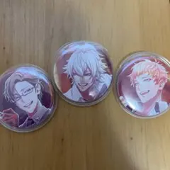 碧棺左馬刻 入間銃兎 毒島メイソン理鶯 缶バッジ