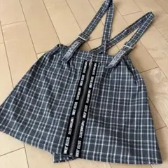 SISTER JENNI グレーチェック柄ショートパンツ150㎝