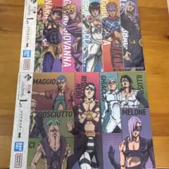 一番くじ
ジョジョの奇妙な冒険5部
L賞　クリアポスター　2枚