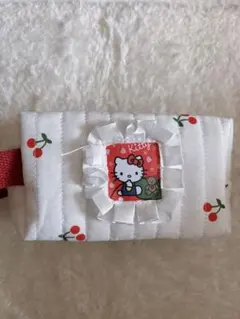 ハローキティ ポーチ キルティング