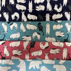 綿生地 (ネコ・シロクマ)SEVENBERRY