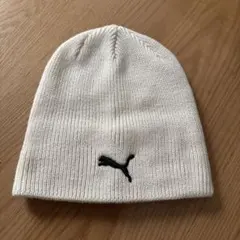 PUMA ホワイト ニット帽